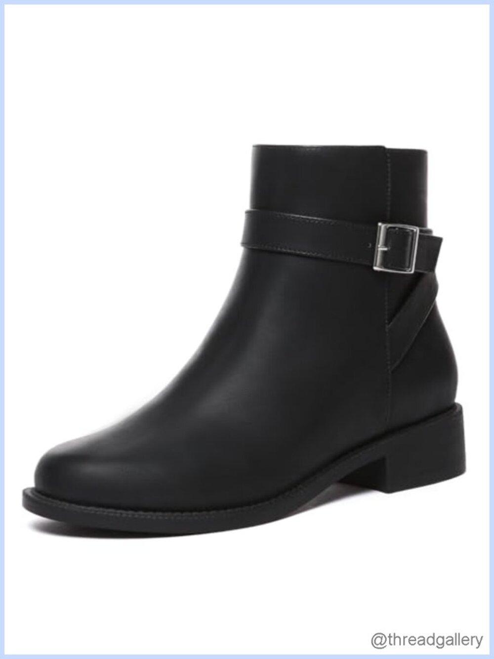 Women's Ankle Boots Chunky Low Heel Fall Short Booties